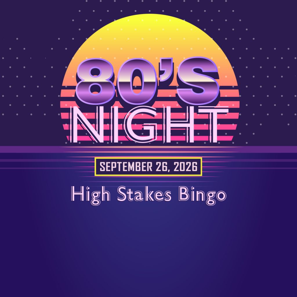 80's Bingo Night