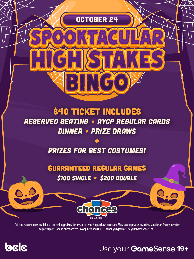 Spooktacular High Stakes Bingo